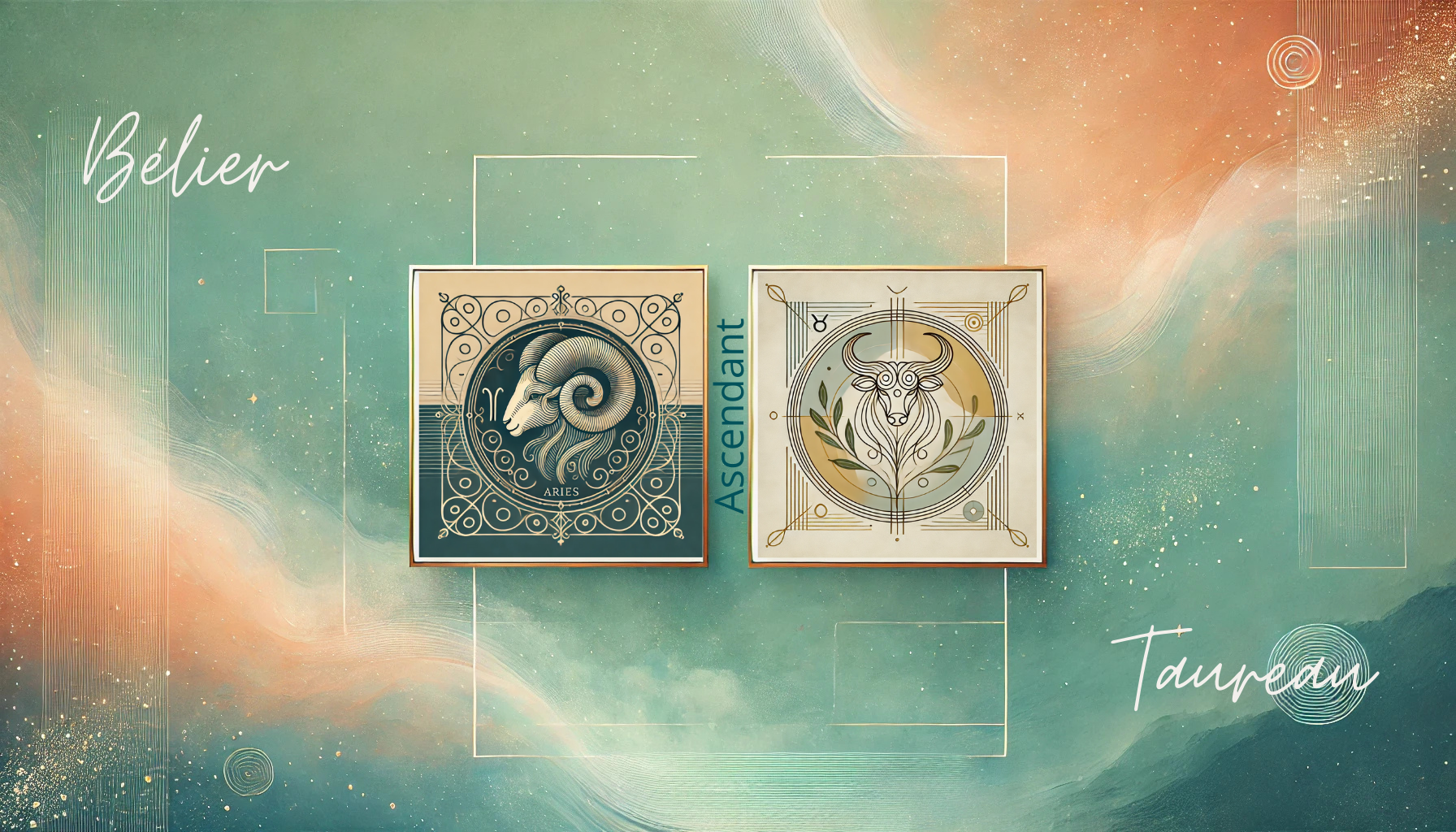 Belier ascendant taureau