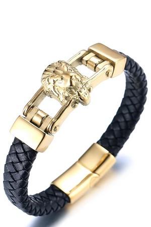 Bracelet homme lion