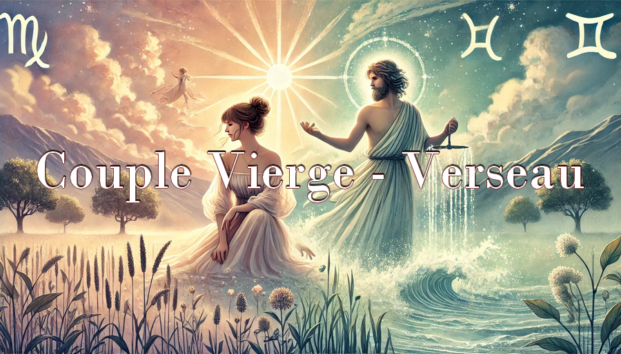 Couple vierge verseau