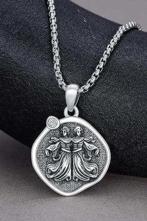 Pendentif homme gemeaux