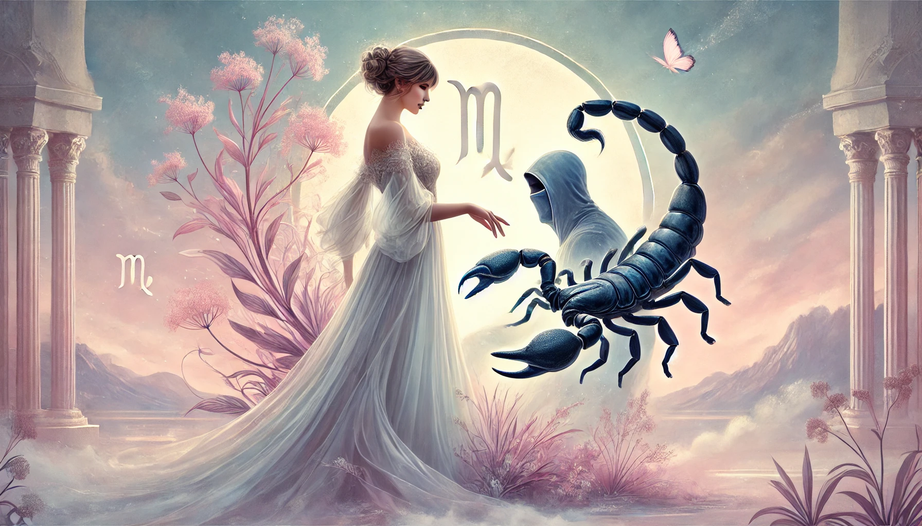 Scorpion avec la vierge